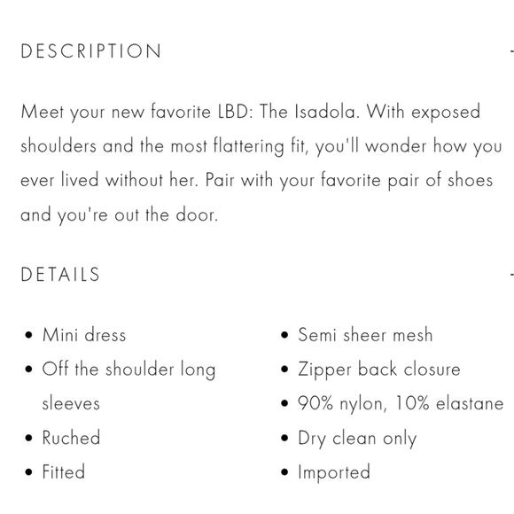 Alice + Olivia Isadola Semi Sheer Bodycon Mini Dress - Picture 6 of 6